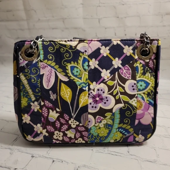 Vera Bradley Floral Nightingale Chain Strap Shoulder Bag - Picture 6 of 10